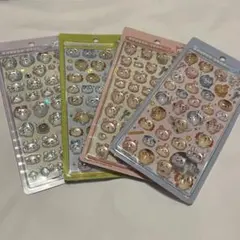 【匿名配送】 ちいかわ ボンボンドロップシール 4枚セット コンプリート 正規品