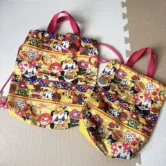 グラグラ ナップザック 上履き入れのサムネイル