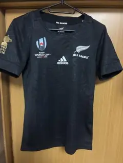 adidas　アディダス　オールブラックス　ラガーシャツ　2019　160 XS