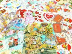 【1点限り】★福袋セット★ 紙物・ステッカーたっぷり詰め込み【05】