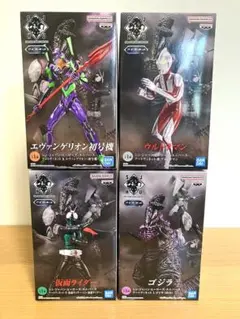 【未開封品】シン・ジャパン・ヒーローズ・ユニバース 全４種セット