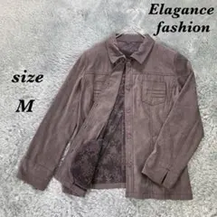 Elagance fashion (M) 長袖ジャケット 無地 レディース