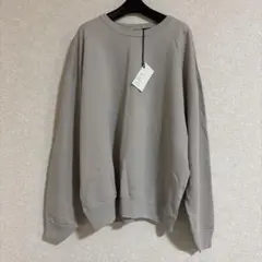 AURALEE LIGHT FLOWY ロングスリーブスウェット　サイズ1 美品 AURALEE / オーラリー | GIZA SUPER HIGH GAUGE SHEER RIB L/S