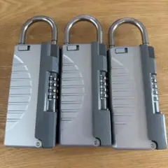 ダイヤル式 キーボックス 南京錠型 大容量