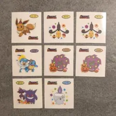 ポケモンパン デコキャラシール ハロウィン 8枚セット 第220弾
