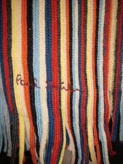 Paul Smith マルチカラーストライプマフラー