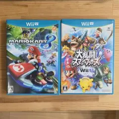 大乱闘スマッシュブラザーズ for WiiU マリオカート8の2点セット