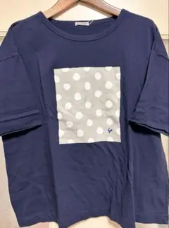 新品⭐︎quatre saisons ドット柄Tシャツですのサムネイル