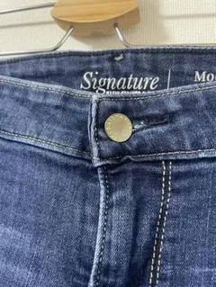 Signature ストレートデニム ダークブルー　4XL 1-145
