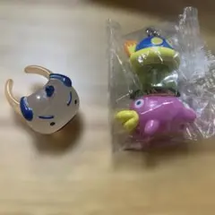 たまごっち UFOスイング2 まめっち　はしぞーっち　おやじっち　リング