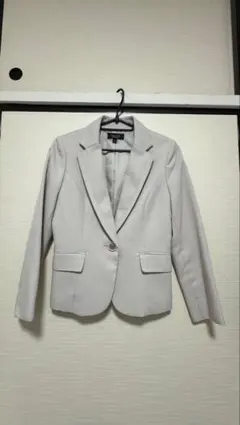 ライトグレー テーラードジャケット