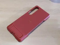 SONY Xperia 1 VI用 純正カバー スカーレット