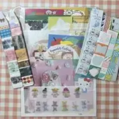 キャラクター メモ用紙 ステッカー セット