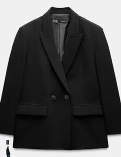 ZARA ブラック テーラードジャケット