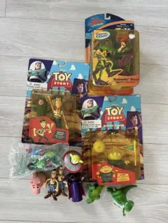 トイストーリー　ヴィンテージ バズ　ウッディー　ディズニー　フィギュアUSA
