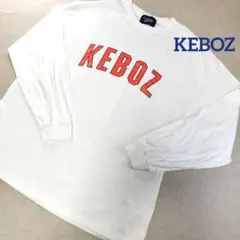 KEBOZ ロゴロンT ホワイト ビッグシルエット 太アームのサムネイル
