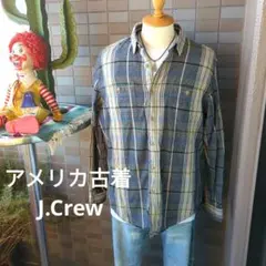 no403 アメリカ古着 JCrew ジェイクルー New York ネルシャツ