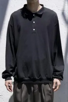 【EVCON】 Polo L/S Shirts BLK サイズ3のサムネイル
