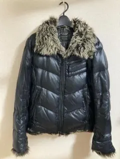 【NICOLE CLUB for MEN】ニコルクラブ ファー付ダウンジャケット