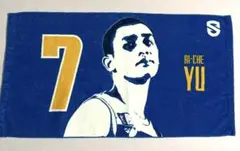 滋賀レイクス　バスケットボール 游 艾喆 選手　YU AI CHEタオル 7番