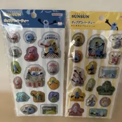 パペットスンスン　ポップデコパーティー　わたあめカプセルシール　正規品