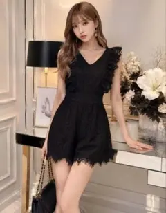 新品タグ付き❤Rady レースコンビネゾン サロペット レース オールインワンのサムネイル