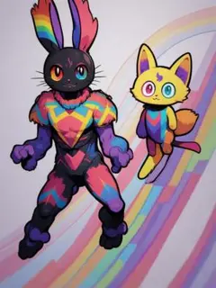ファンタジーキャラクター ポスターオリジナルデジタルアート　ポスターa4紙沢光 オリジナルイラストファンタジーゴールド ポスターa4紙沢光♥ 【公式通販】