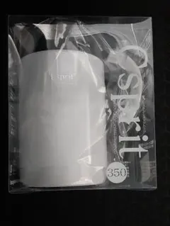 ダブルステンレスマグカップ　白　350ml