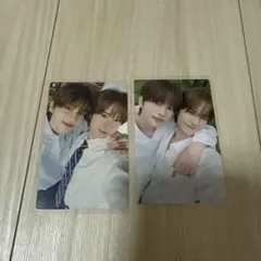 TWS「はじめまして」Weverse盤ユニットトレカ2枚 シニュ　ギョンミン