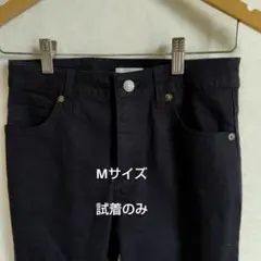 ブラック スキニーデニム