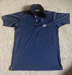 YONEX ネイビー ポロシャツ　ユニ　Sサイズ