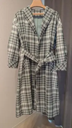 美品 Mila Owen チェック柄 スプリングコート