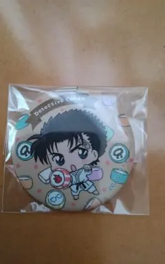 名探偵コナン　プティコロ　缶バッジ　京極真