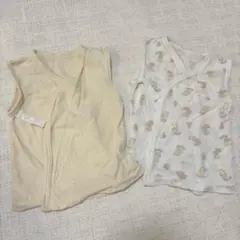 アカチャンホンポ　短肌着　2枚セット