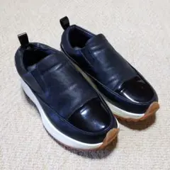 NOUBEL VOUG RELAX　サイドゴア　厚底　スニーカー　24.5cm