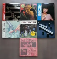 LP 80年代 邦楽 レコード 12シングル(1) 7点のサムネイル