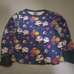 130cm LOVE REVOLUTION パンダ柄 長袖カットソー