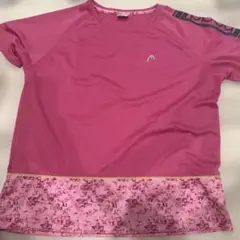 ヘッド ピンク Tシャツ