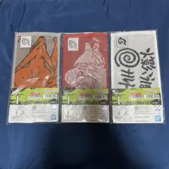 ナルト　１番くじ　I賞　ジャガードミニタオル✖️3枚