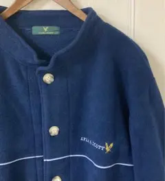 【美品】LYLE&SCOTT ライルアンドスコット フリース M ネイビー