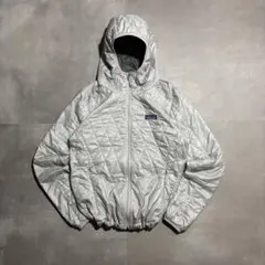 patagonia パタゴニア　ナノパフジャケット　ダウン　プリマロフト　灰色