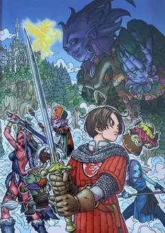 【未開封】鳥山明　ドラゴンクエスト　複製原画 未開封 ドラゴンクエスト 30周年記念 鳥山明 複製原稿 Ⅰ～Ⅵ 6