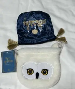 【新品未使用❣️】USJ ハリーポッター ヘドウィグ 巾着セット　ユニバ