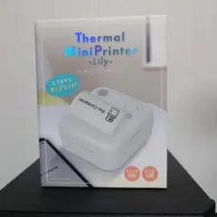 Thermal Mini Printer サーマルミニプリンター　リリィ　チェキ