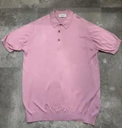 JOHN SMEDLEY ニットポロシャツ 半袖　L メンズのサムネイル
