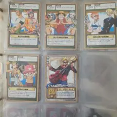 ONE PIECE 旧CARD GAME トレジャーバトルプロモ 全5種類セット - メルカリ