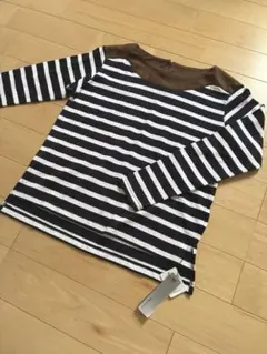 新品 レジューヴ ナイガイイム ボーダー 長袖カットソー 11号 Lサイズ