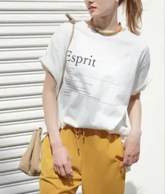 フレームワーク ESPRITプリントTシャツ ホワイトのサムネイル