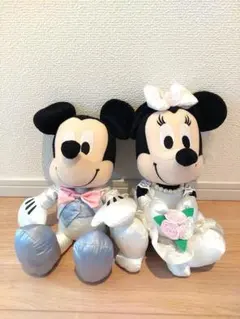 ディズニー ミッキー&ミニー ウェディングぬいぐるみ