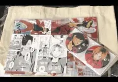 ジャンプフェスタ ハイキュー 音駒 研磨 クロ トートバッグ 缶バッジ